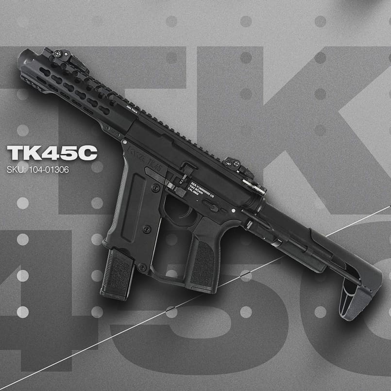 翔準國際AOG】 KWA Ronin TK.45C AEG2.5(黑) 電動槍可調式生存遊戲D-06